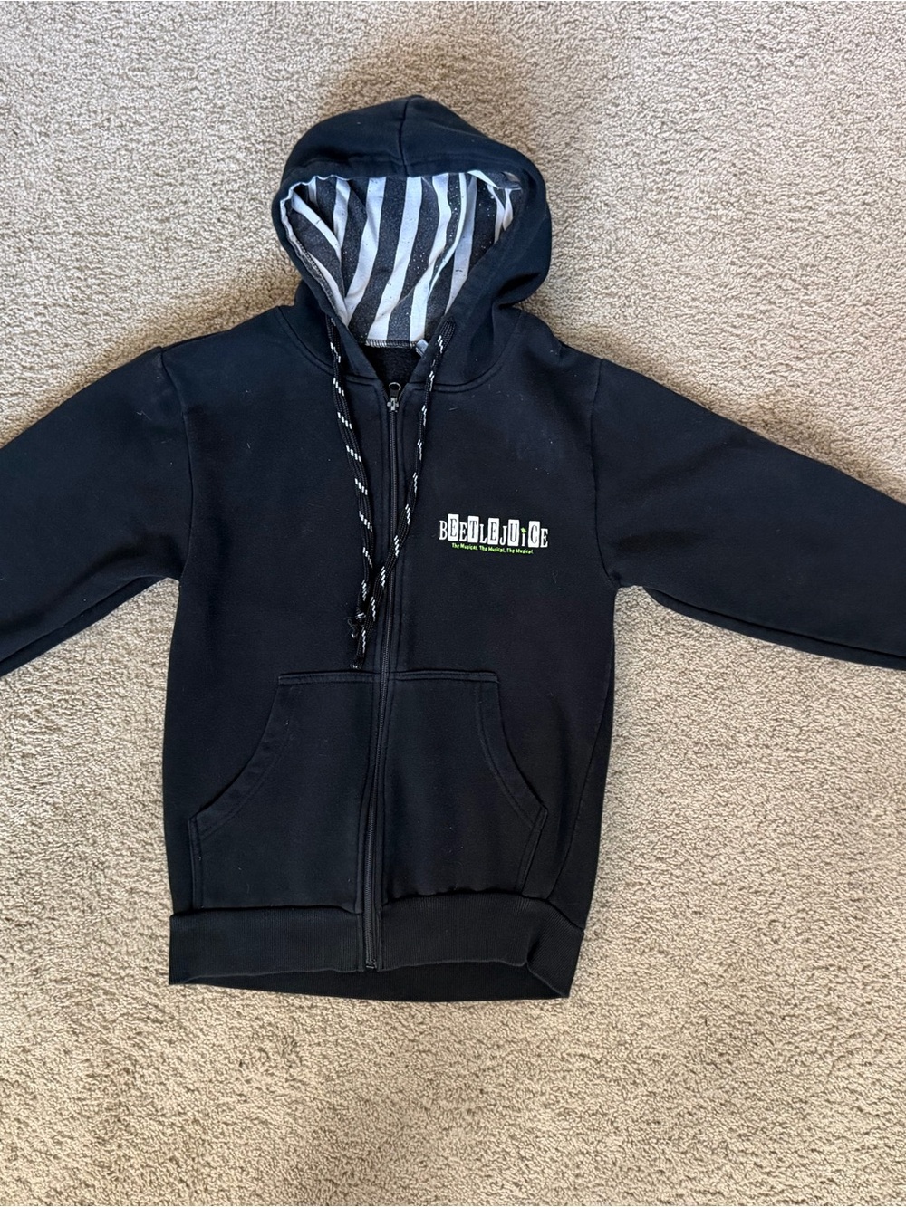 Beetlejuice hoodie - official merchandise from Beetlejuice musical